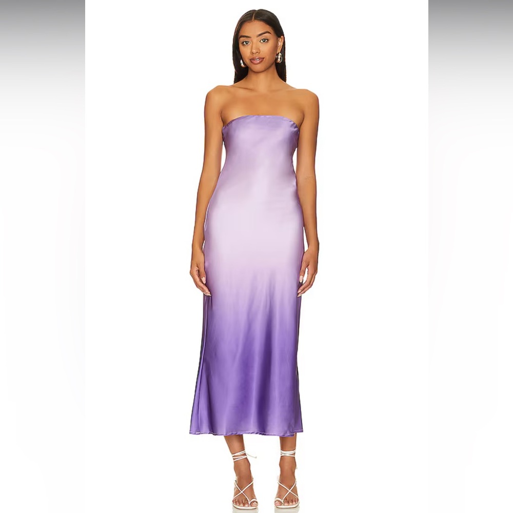 SNDYS Angel Dress in Purple Ombre